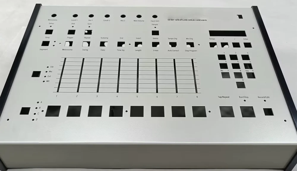 Silk screening sheet metal parts - JF Precision